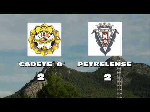 ESIDES CARAMANCHEL CADETE "A" vs PETRELENSE "A" 21/10/2017