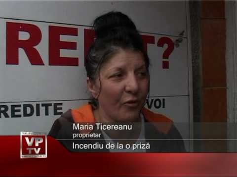 Incendiu de la o priza