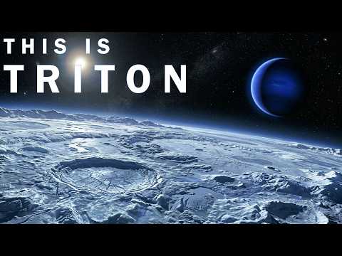 Triton: Neptune’s Captured Moon from Another Realm