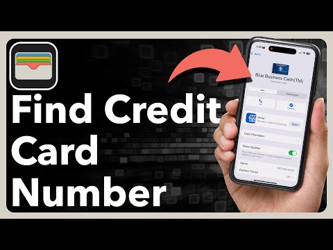 How To Find Credit Card Number On Apple Wallet