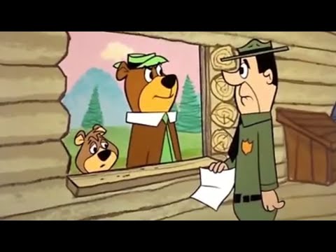 Yogi Bear Clip - Yogi Snaps at Ranger Smith (The Yogi Bear Show 1961)
