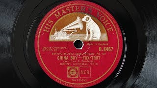 Benny Goodman Trio - China Boy