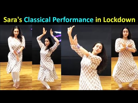 Sara Ali Khan AMAZING Kathak Classical DANCE In Quarantine Time!