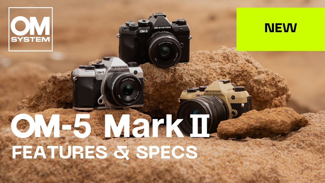 OM SYSTEM OM-5 Mark II Silver + 14-150 mm f/4-5,6 II ED