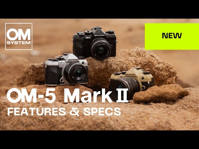 Vidéo OM SYSTEM OM-5 Mark II Silver + 12-45 mm f/4 PRO ED