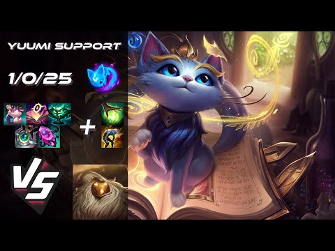 SUPPORT Yuumi vs Bard - NA Challenger Patch 25.S1.8