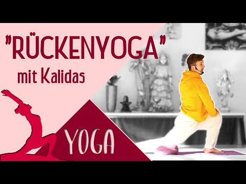 Rückenyoga Mittelstufe mit Kalidas - Yoga Vidya Live 09:15 Uhr 3.11.2020