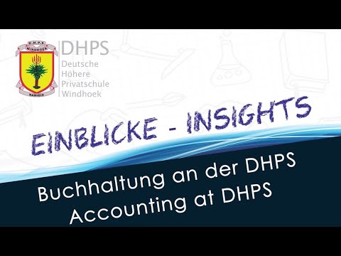 DHPS Virtual Expo 2021: Buchhaltung - Accounting