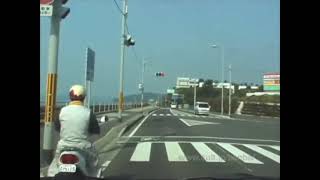 preview picture of video '[V0121] 土佐湾ののどかなドライブから浦戸大橋や桂浜を過ぎ海沿い快走'