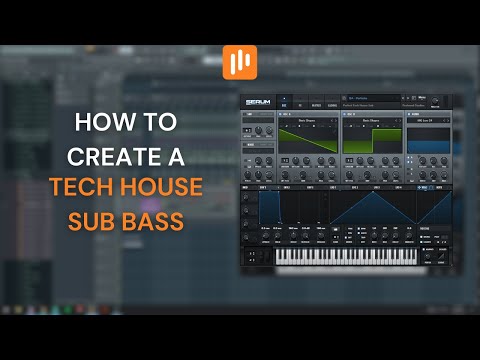 How To Create A Tech House Sub Bass (Serum + FL Studio 20 Tutorial) *FREE PRESET*