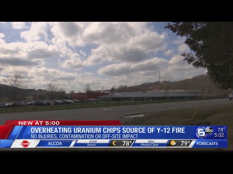 Overheating uranium chips source of Y-12 fire
