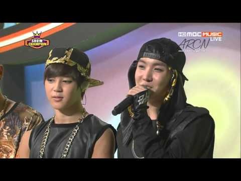 130724 MBC Show Champion Amber&恩静MC CUT特效中字ARCN字幕组