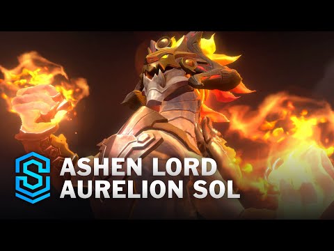Ashen Lord Aurelion Sol Wild Rift Skin Spotlight