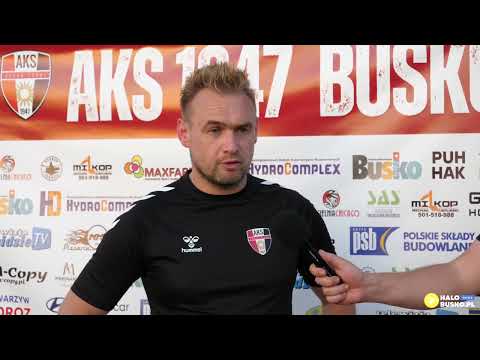 Wywiady po meczu AKS 1947 Busko-Zdrój - Granat Skarżysko-Kamienna