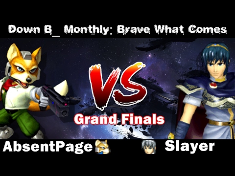 [Melee Singles GF] Pnda|Absentpage(Fox) vs [L]Slayer(Blue Fox) [DownB_ January Monthly]