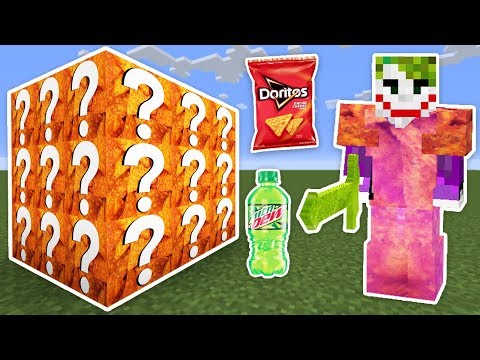 DORİTOS ŞANS BLOKLARI CHALLENGE - Minecraft (Cips Eşyalar)