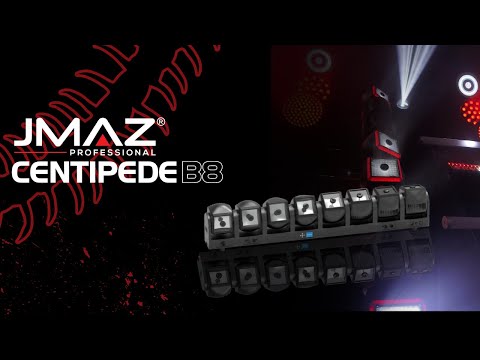 JMAZ Professional JP1001 Centipede B4 Intelligent Bar RGBW LED Effect Light w Bag image 7