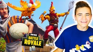 le meilleur skin fortnite super poulet tender defender chicken trooper neo - skin deujna fortnite