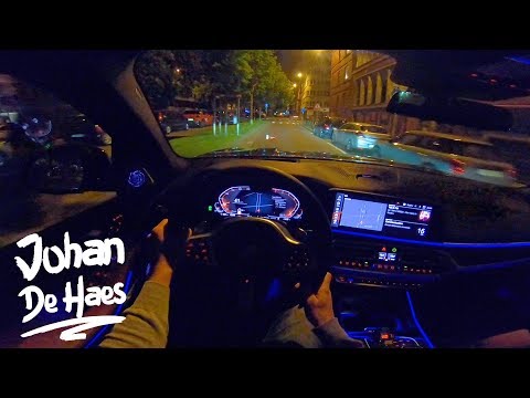 BMW X7 xDrive40i 340 hp NIGHT POV Test Drive