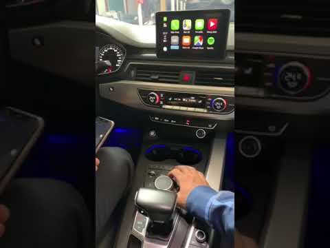 Carplay không dây cho Audi A4 2016