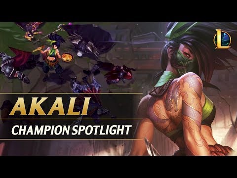 AKALI REWORK CHAMPION SPOTLIGHT GUIDE - League of Legends