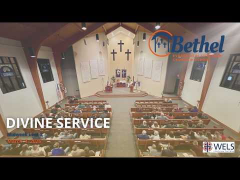 Divine Service -- Midweek Lent 2 -- March 4, 2026