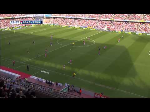 Gol de Cristiano Ronaldo (0-1) en el Granada CF - Real Madrid - HD