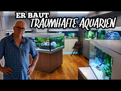MEGA AQUARIUM COMBINATIONS | He builds your DREAM AQUARIUM to measure!