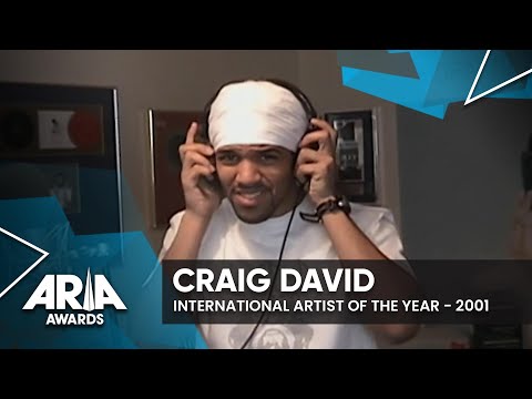 Craig David wins International Artist Of The Year | 2001 ARIA Awards