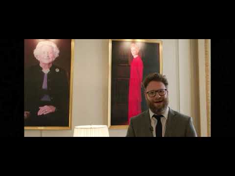 Long Shot(2019)-funny presidential interview scene