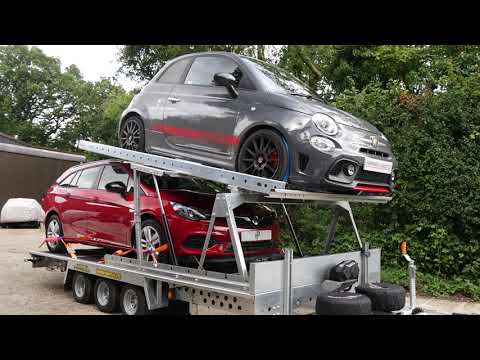 Woodford Double Deck Flatbed Vehicle Transporter