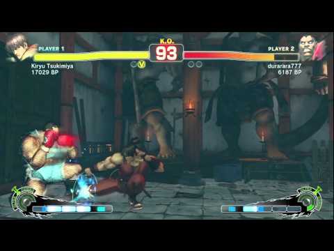 SSF4: Kiryu Tsukimiya (Guy) VS durarara777 (Boxer)