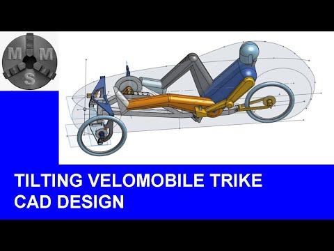 Tilting Trikes Part 2 - Designing my streamlined, tilting, three-wheeled velomobile