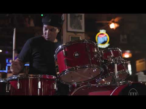 WFLIII Drums G2 5-Piece Shell Pack 12"/13"/16"/18"/22" 2025 - Red Sparkle Galaxy Flake image 5