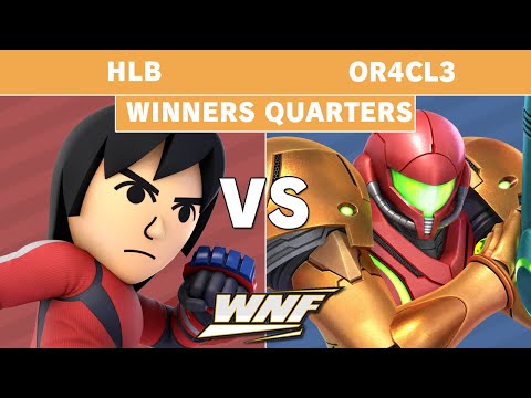 WNF 4.7 - HLB (Mii Brawler) vs OR4CL3 (Samus) Winners Quarters - Smash Ultimate
