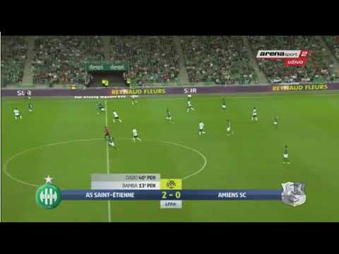 St-Etienne vs Amien Sc_3-0_but de Bryan Dabo 19/08/2017