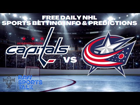 ￼ Washington Capitals VS Columbus Blue Jackets 10/8/22 Free NHL Sports betting Info & My Pick