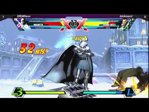 Salem Showdown - UMvC3 W1 - DR Wilson  (MAG/DOR/DRD) VS blckmarvl (NOV/FRA/DRD)