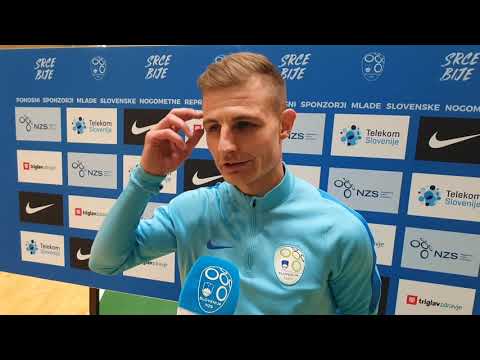 Matej Fideršek pred Latvijo: V gol moramo pospraviti priložnosti, ki jih v Latviji nismo