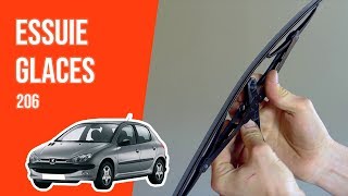 Youtube thumbnail of video "Changer les Essuie-glaces 206 🌧"