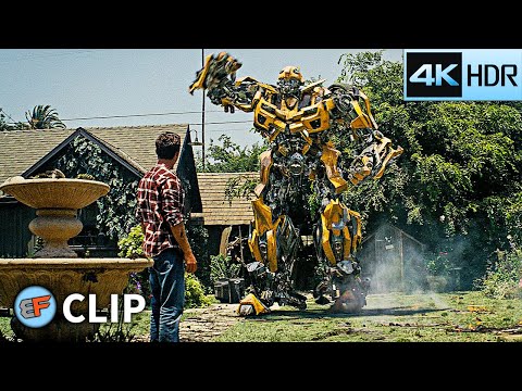 Bumblebee vs Mini-Cons | Transformers Revenge of the Fallen (2009) 4K HDR Movie Clip