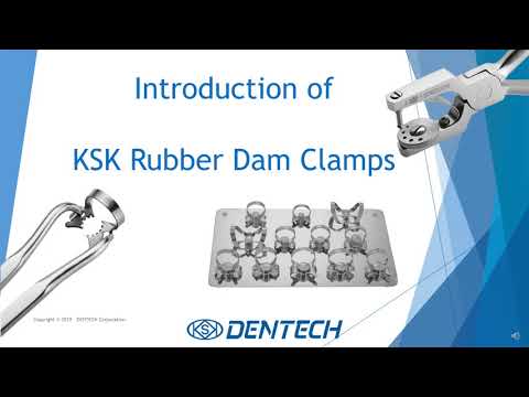 Кламмер №85, KSK DENTECH Rubber Dam Clamps, Кламмер КСК (KSK DENTECH) - фото 1 - id-p2817067261