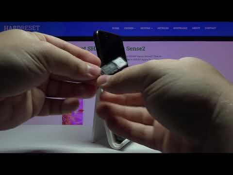 SHARP Aquos Sense2 INSERT SIM and SD Card / Open Card Slot