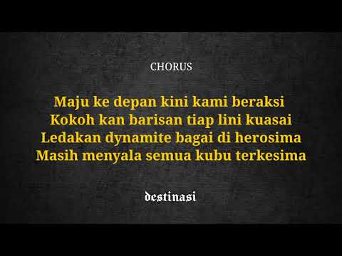 SUNTHEDARK-DESTINASI FT CELPOX DIRTYCLAN & CYBER RAPP (lirik video)