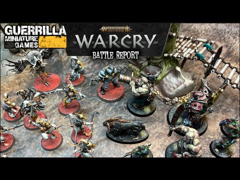 WARCRY 2nd Edition Battle Report - Ogors vs. The Corvus Cabal