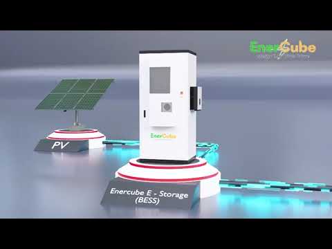 Advanced Industrial Battery Energy Storage System BESS - EnerCube e-Storage