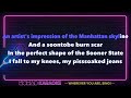 Los Campesinos! - Coda  A Burn Scar in the Shape of the Sooner State (Karaoke)