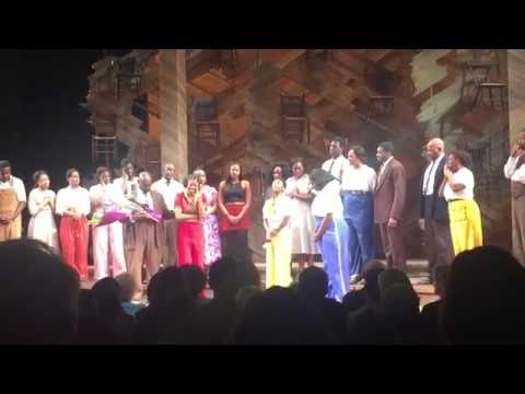 Cast Sings "I Won't Complain" For Heather Headley's Final Performance | THE COLOR PURPLE on Broadway