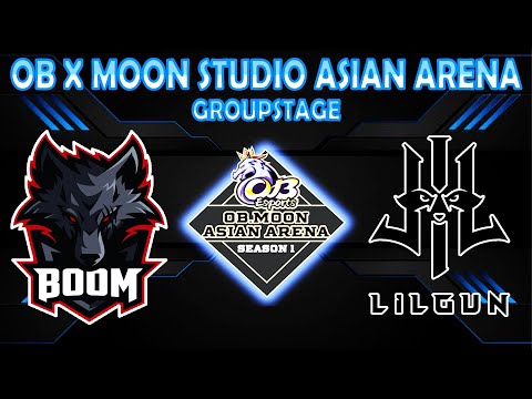 Dota2 Live | Boom Esports vs Lilgun | Best of 2 | OB x Moon Studio Asian Arena