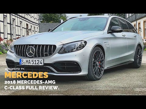 2018 Mercedes AMG C 63 s Testdrive Review | Deutsch